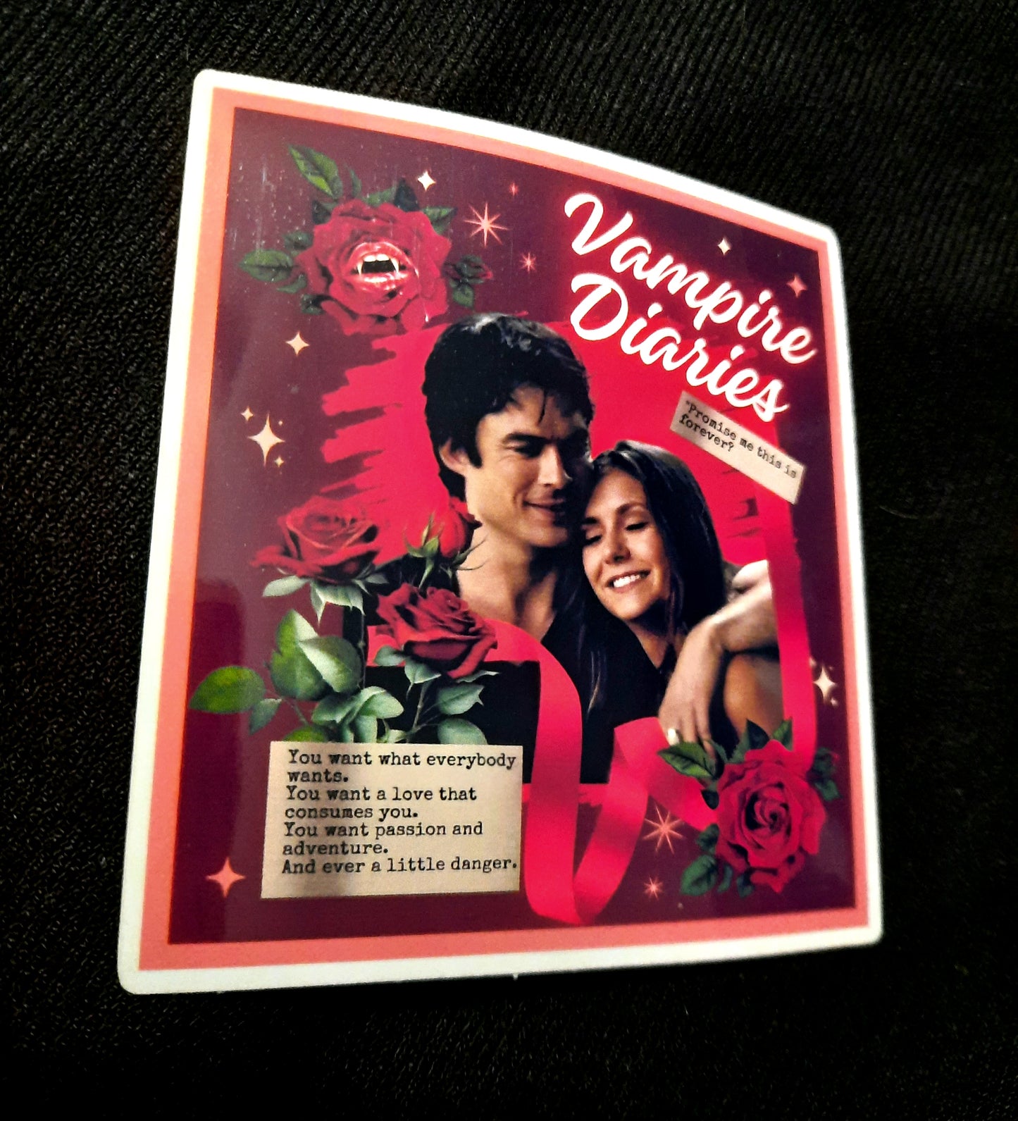 Damon & Elena Sticker