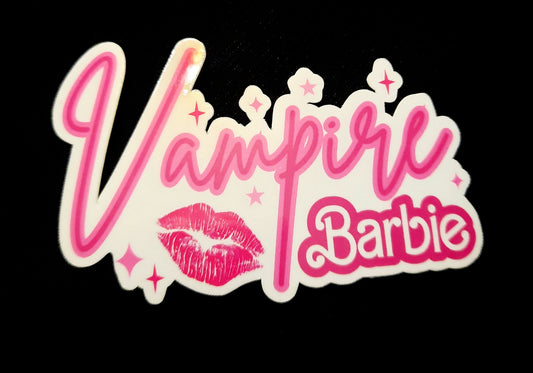 Vampire Barbie Sticker