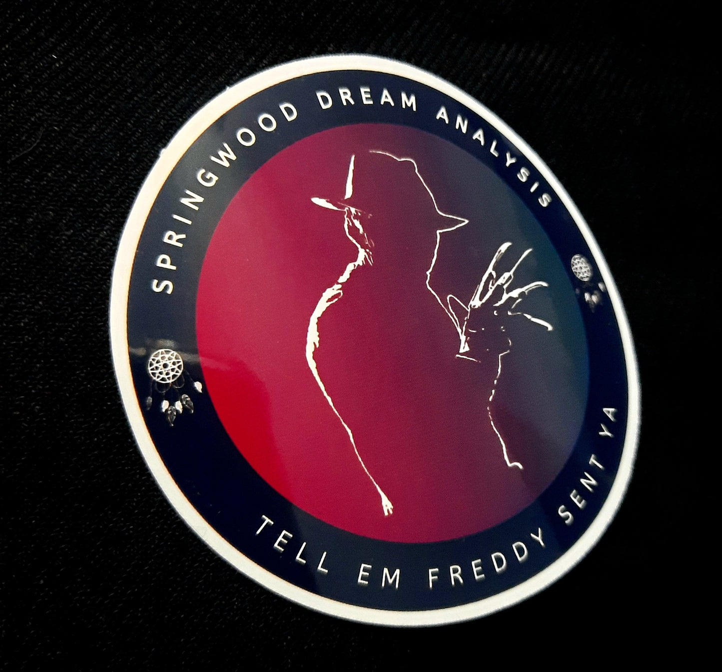 Springwood Dream Analysis- Nightmare on Elm Street Sticker