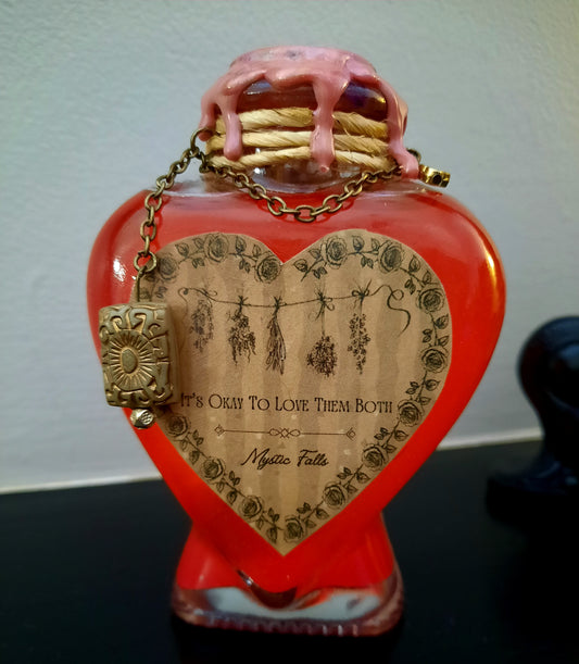 It's Okay To Love Them Both glass bottle