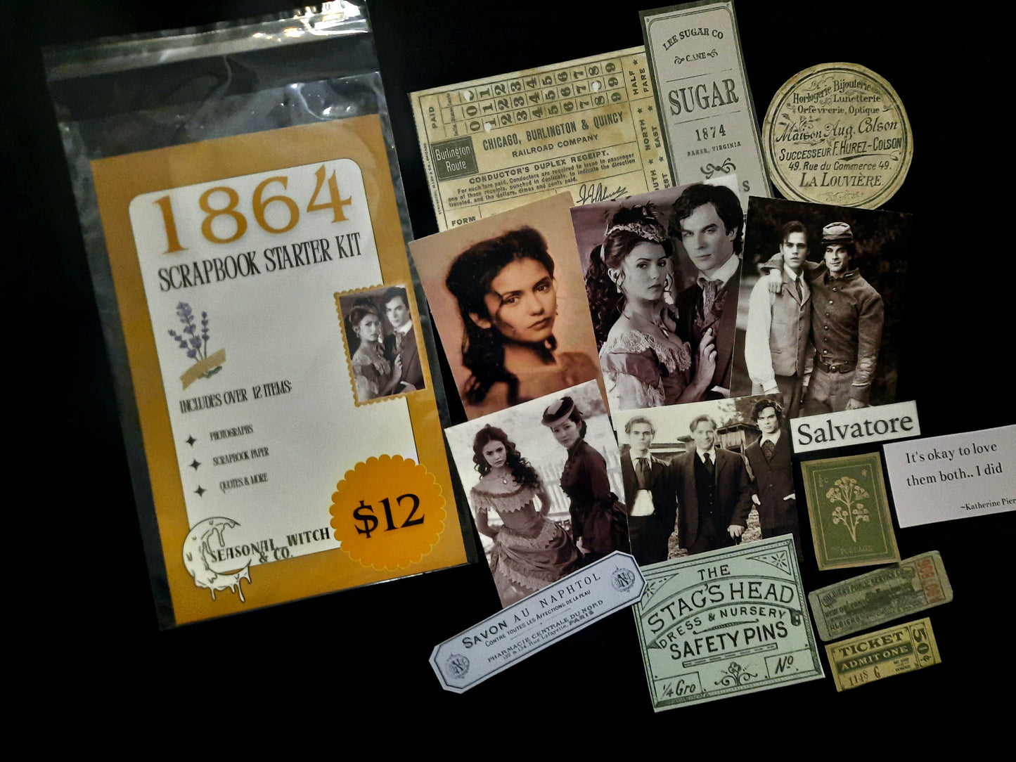 1864 Scrapbook Starter Kit