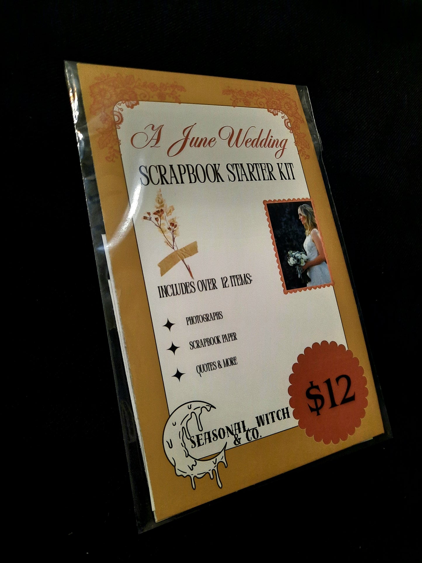 A June Wedding Scrapbook Starter Kit