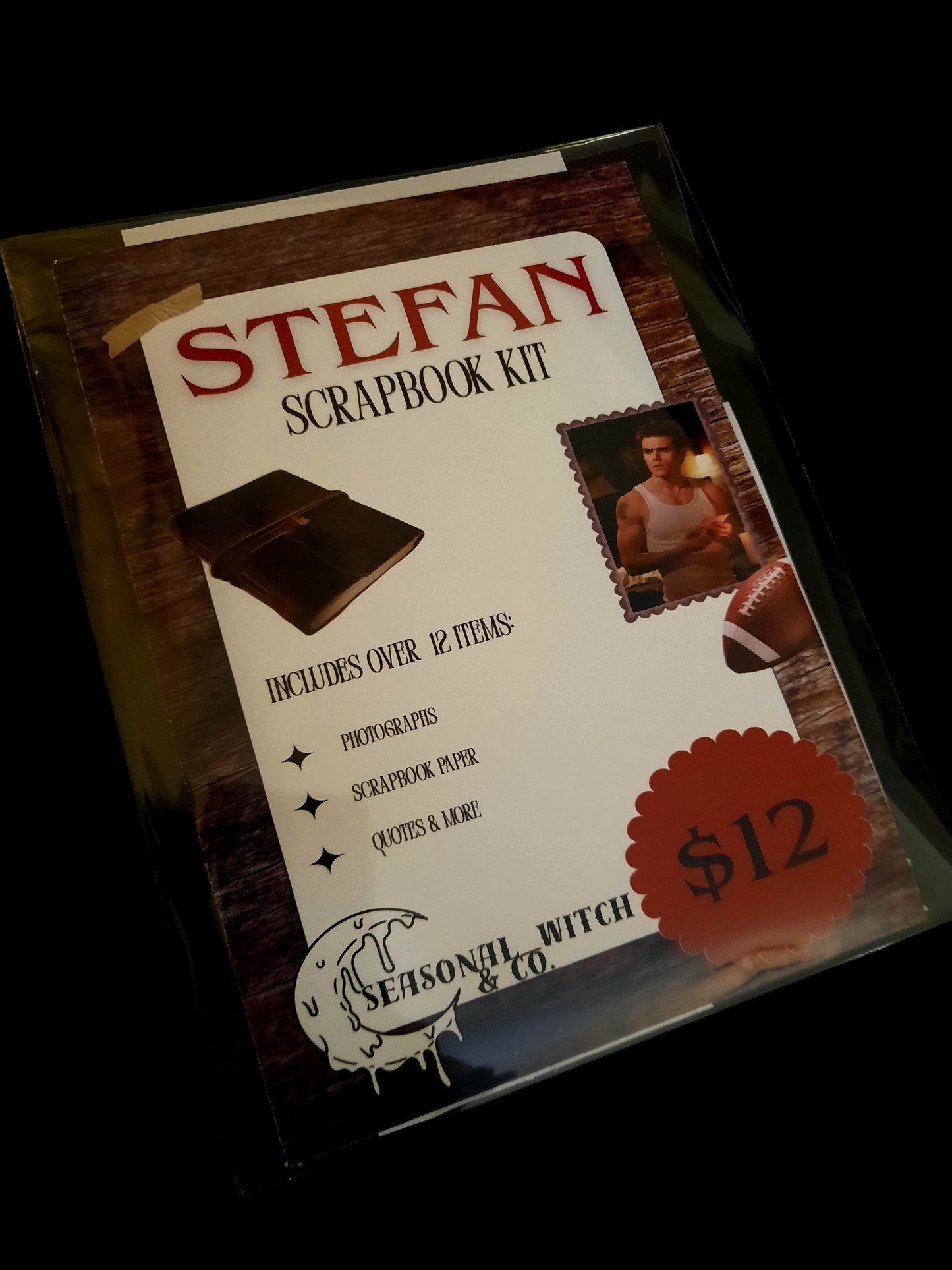 Stefan Salvatore Scrapbook Kit