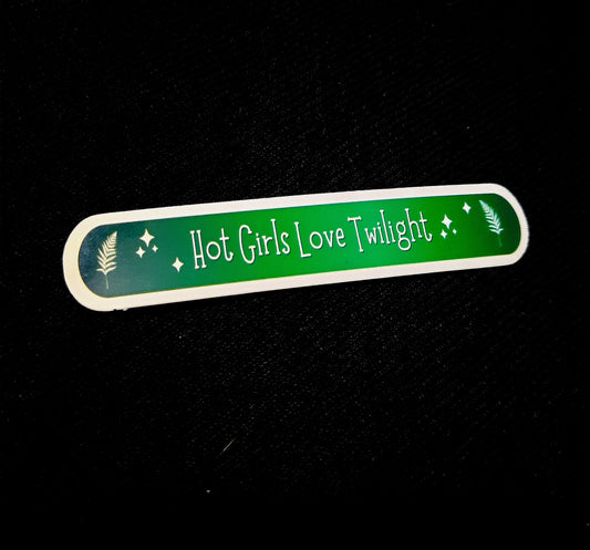 Hot Girls Love Twilight Sticker