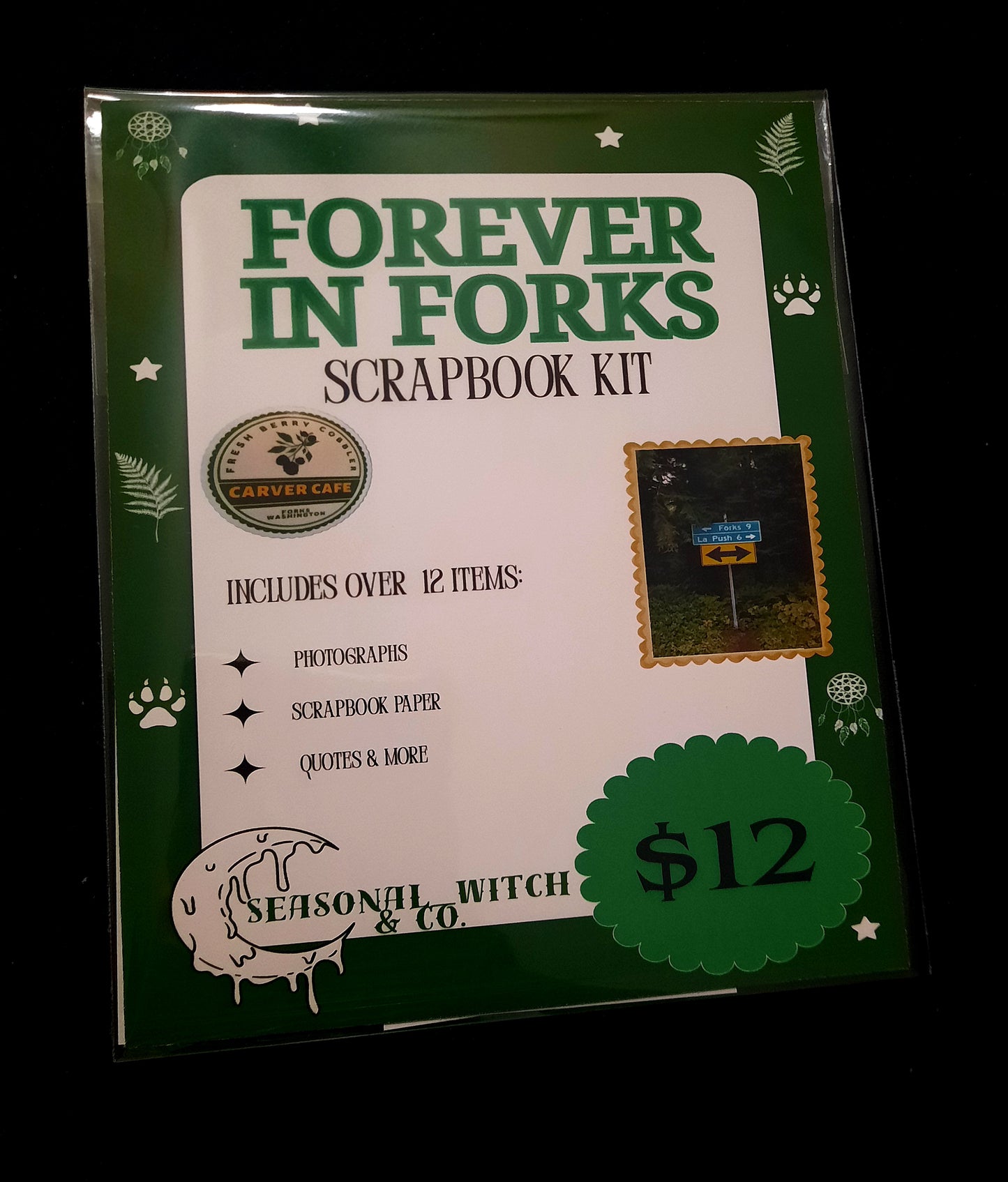 Forever In Forks Scrapbook Kit