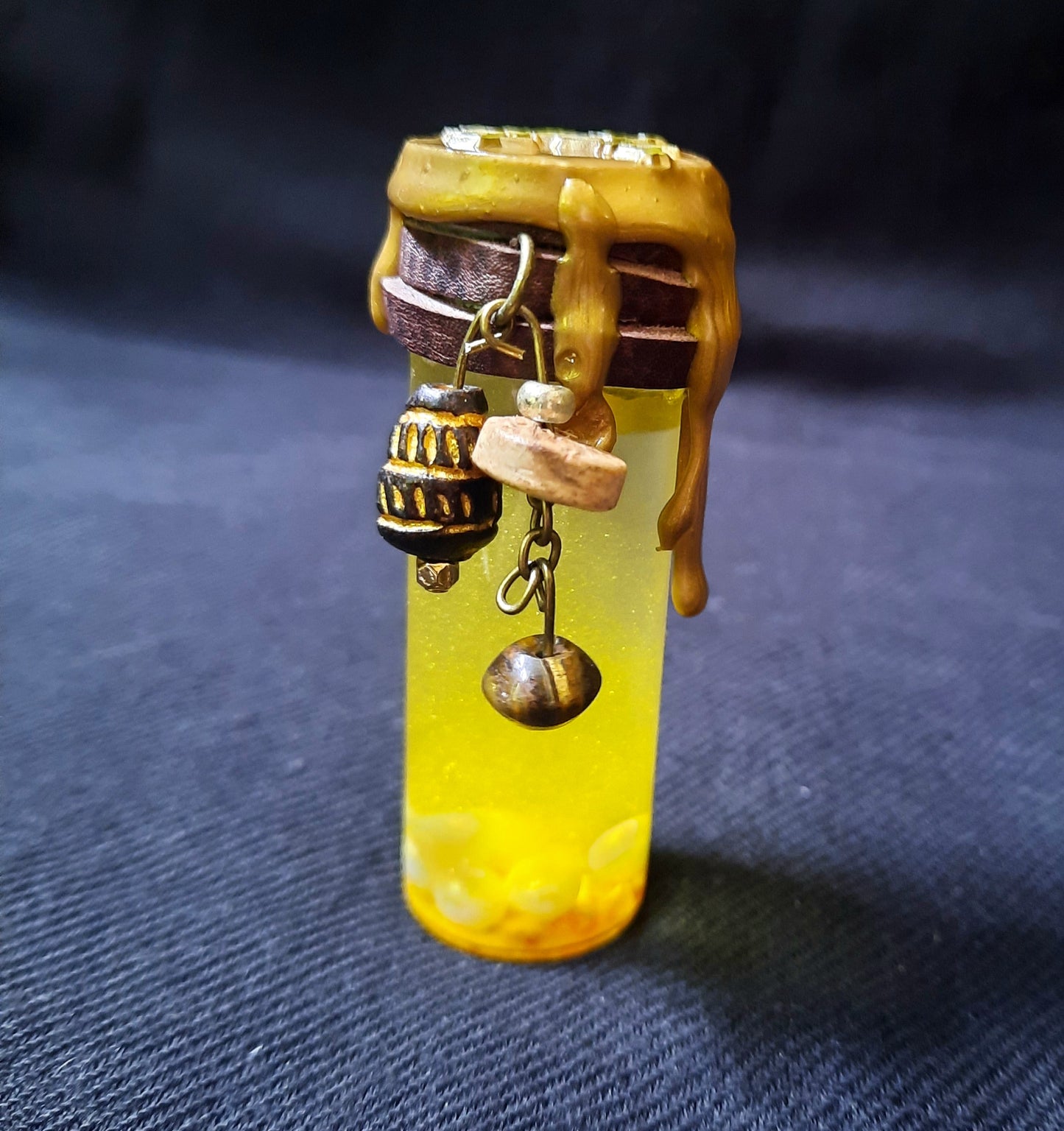 Gemini Coven Mini Glass Collector Bottle