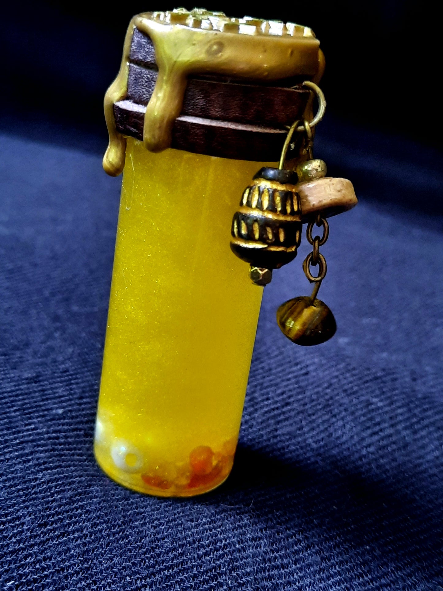Gemini Coven Mini Glass Collector Bottle