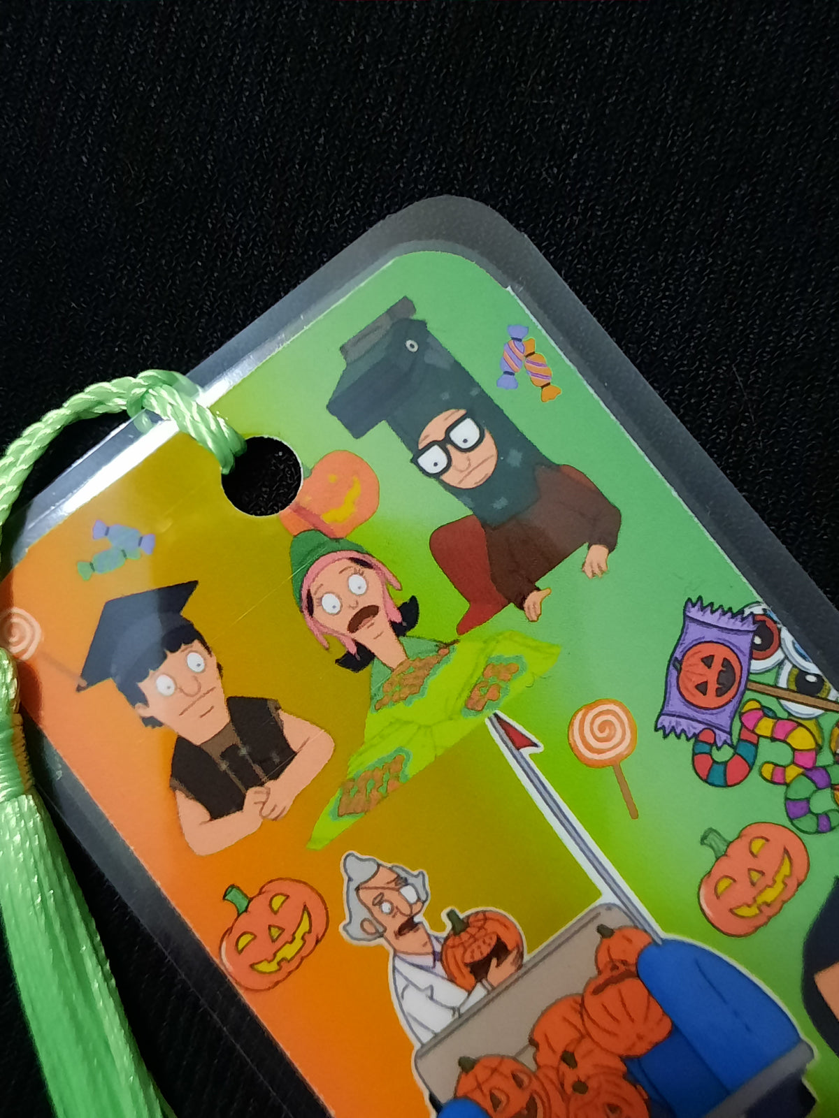 Bob's Burgers Halloween Bookmark