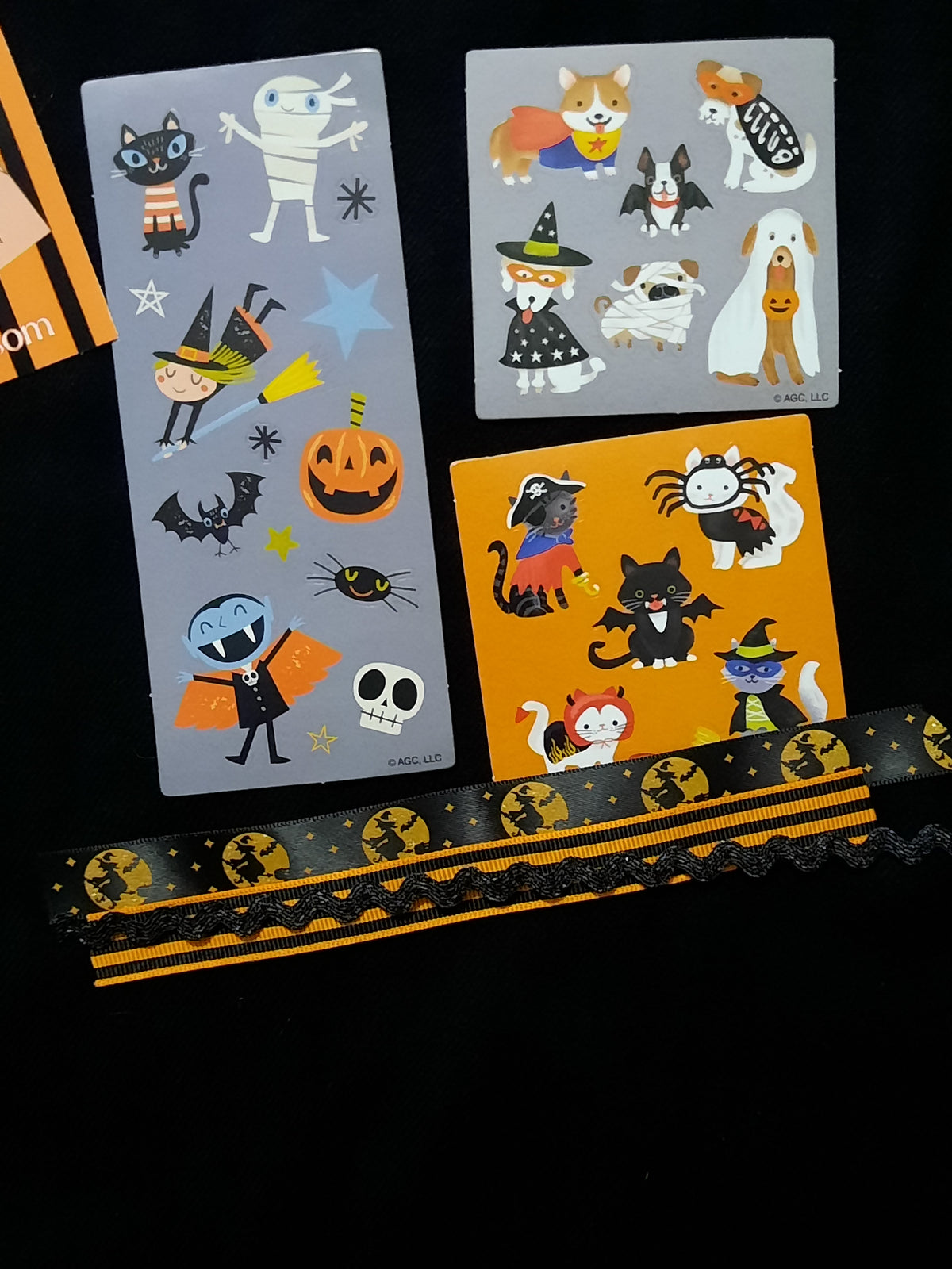Vintage Halloween Scrapbook Kit | 40+ piece Ephemera
