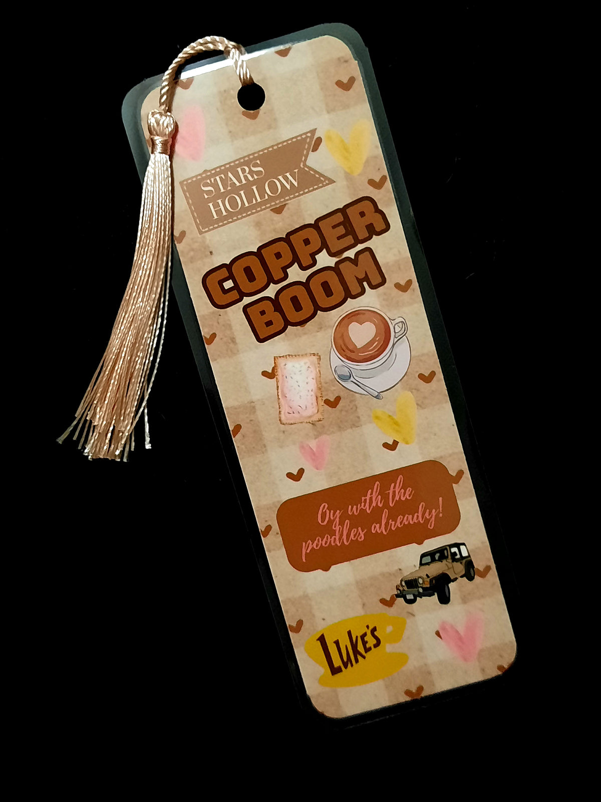 Gilmore Girls Stars Hollow Bookmark| College Style Coffee Bookmark