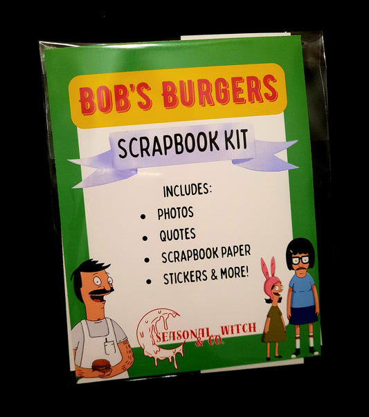 Bob's Burgers Scrapbook Kit | Bob's Burgers Paper Ephemera