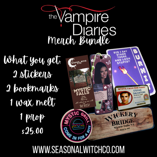 Vampire Diaries Merch Bundle