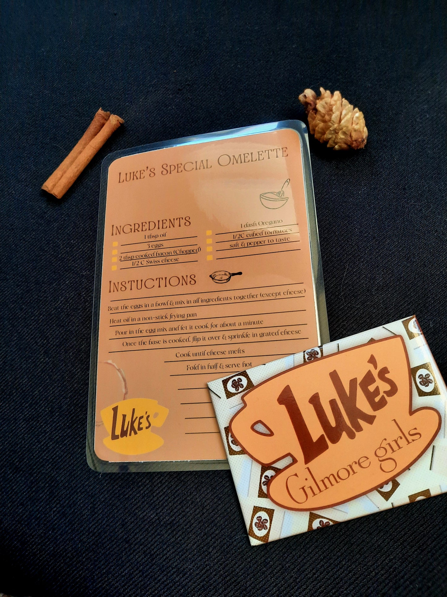 Gilmore Girls Recipe Cards