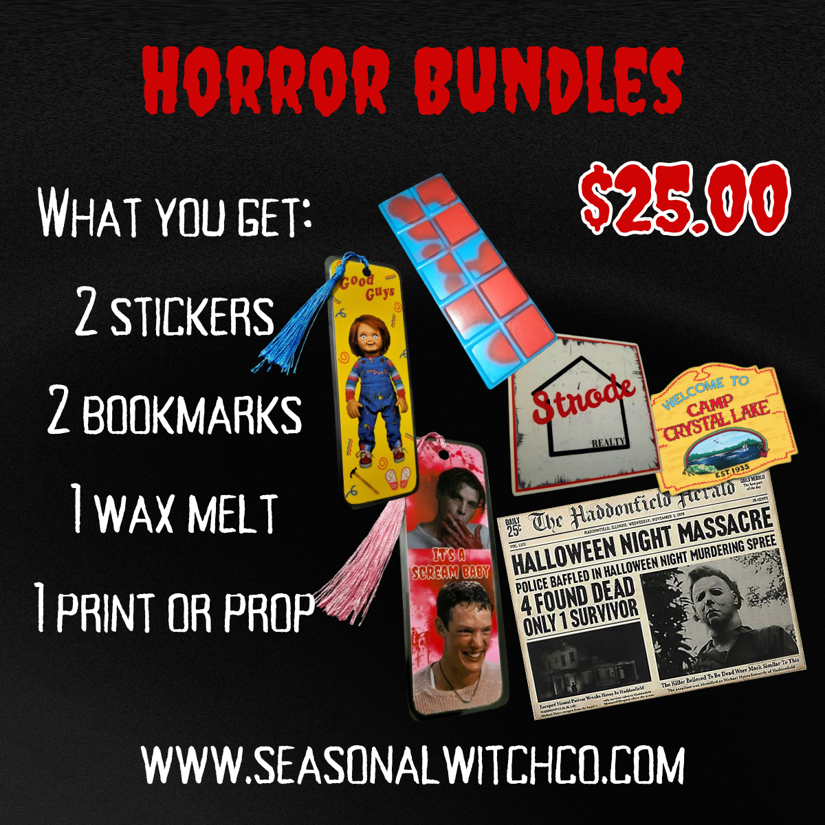 Horror Merch Bundle