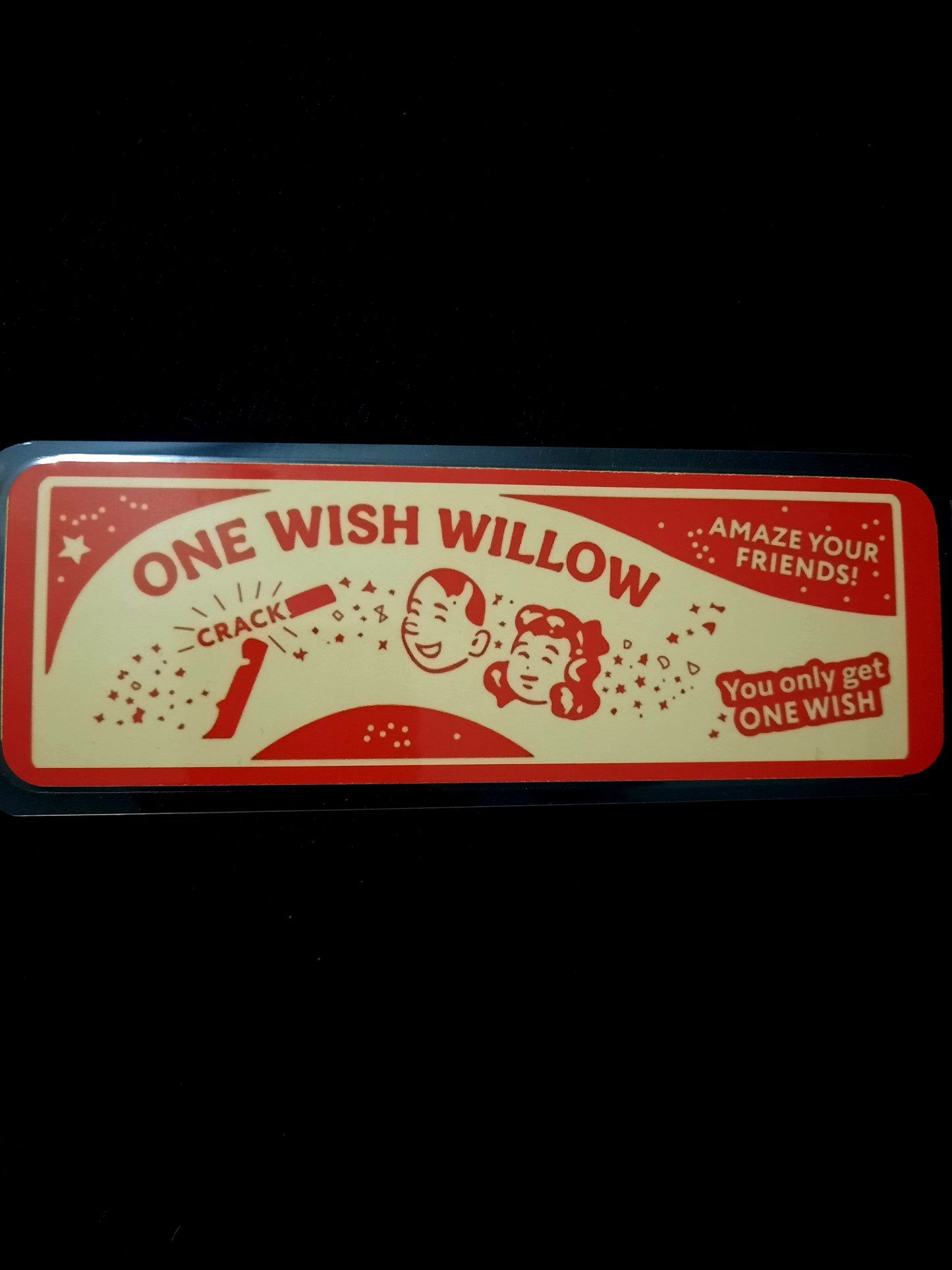 One Wish Willow Box Art Inspired Bookmark